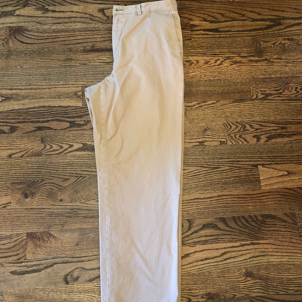 Tommy Hilfiger Khaki Pants, plain front, straight leg
